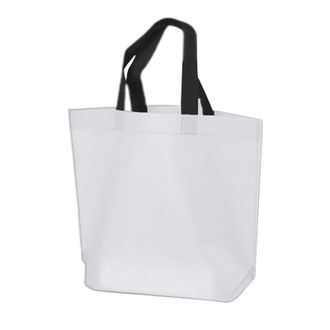 Generic Reusable Grocery Bags - Tote Bags With Handles For Shopping | Long Handles Fold Up Pouch | Non Woven Bags | Portable Large Capacity Eco Friendly Groce