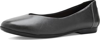 Trotters Iris Womens Dress Flat Shoes Black : 10.5 W (D), Leather