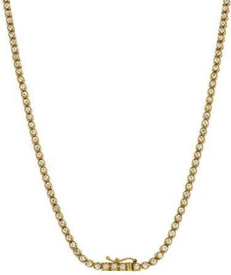 LuvMyJewelry LMJ 14K Yellow Gold Diamond Tennis Chain - 4.64 Carats at Nordstrom