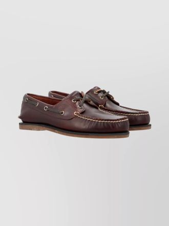 Timberland leather boat shoes