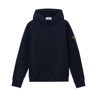 Stone Island Jumpers - male - Stone Island - Kids Sweatshirts - Blue - 6 Y - Kids