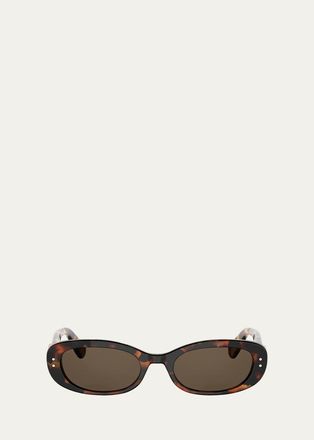 Dior Oblique B1I 52MM Oval Sunglasses
