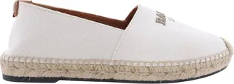 Bally Eden Cotton Canvas Espadrilles, Brand Size 37 ( US Size 6.5 )