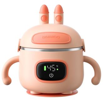 OEM Calentador Port&aacute;til De Comida Para Beb&eacute;s Warmy Food On The Go, Bater&iacute;a Recargable, Cable, Cubiertos Y Recipiente