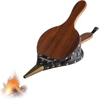 OEM Fuelle Para Chimenea Y Barbacoa, Soplador Manual Para Chimenea, Soplador Para Le&ntilde;a, Boquilla De Fuelle De Hierro Fundido Con Cord&oacute;n Para Colgar, Para 