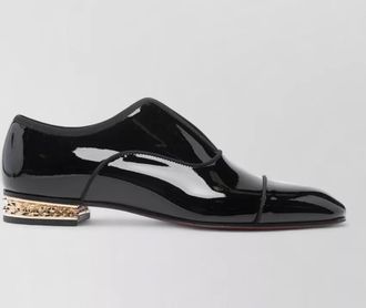 Christian Louboutin alphamale rocks patent leather oxfords