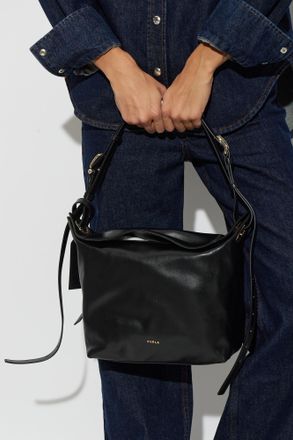 Furla Ginevra Bag, Womens, Black
