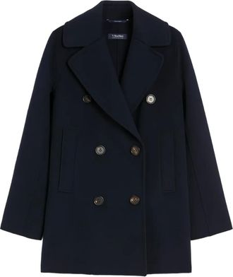 Max Mara Caban doppiopetto - Blu