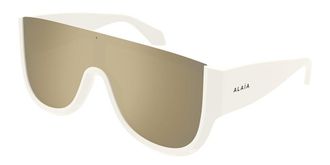 Alaia AA0087S 005 Womens Sunglasses White Size 99