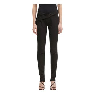 Ottolinger Ottolinger - Slim Fit Kostuum - Dames - Broeken - Zwart - Maat: M Katoen
