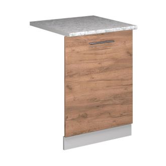 Vicco Panel Frontal Del Lavavajillas Fame-line, Roble Dorado, 60 Cm, Et M&aacute;rmol Vicco