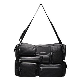 Balenciaga Superbusy Large Sling Bag Black 702168210C81000