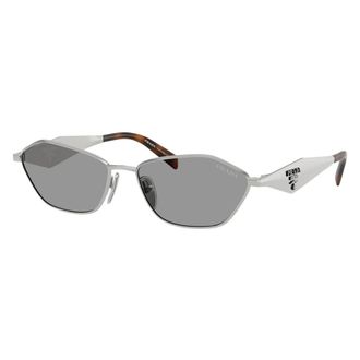 Prada Sunglasses, unisex, Gray, Size: 57 MM 0PR D50S