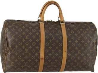 Louis Vuitton Pre-owned Weekend Bags, female, Brown, Size: ONE SIZE Pre-owned Weekend Bag