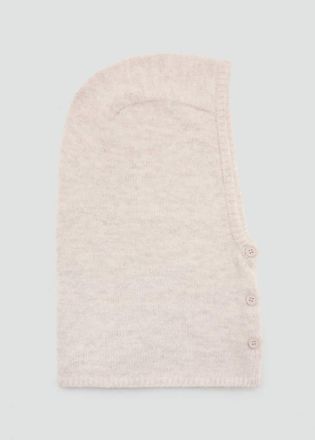 Mango Balaclava maglia bottoni grezzo - Donna - Taglia unica - MANGO