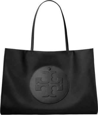 Tory Burch Ella Tote - Dames - Shoppers - Zwart - ONE Size - Tassen