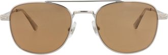 Montblanc Aviator-Frame Metal Sunglasses