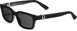 Dior Oblique S5I Zonnebril - Heren - Accessoires - Zwart - Maat: 53 MM