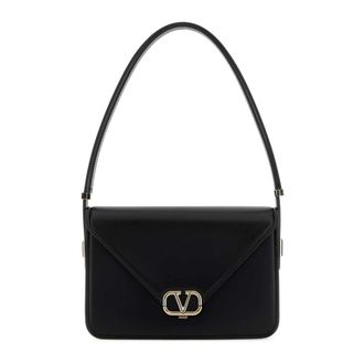 Valentino Garavani Shoulder Bags, female, Black, Size: ONE SIZE VLogo Shoulder Bag
