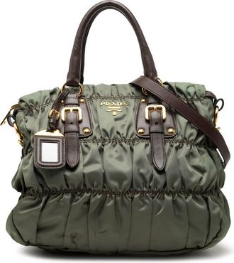 Prada Pre-owned Prada Tessuto Gaufre Satchel Ladies LW9Z19G0KKY6PUEI