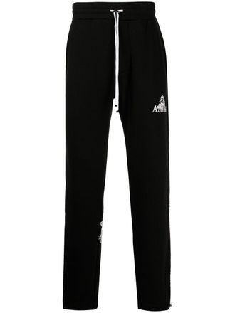 Amiri Cherub crystal-embellished trackpants - Black