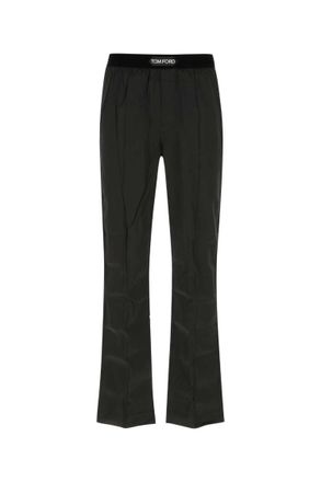 Tom Ford Black Relaxed Pyjamas Pant
