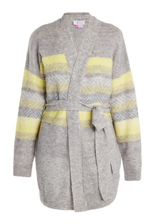 Izia Vest Dames Grijs Veelkleurig