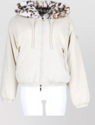 Moose Knuckles reversible faux fur coat