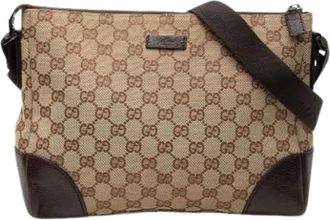 Gucci Borsa a tracolla Pre-owned Vintage in tela - - Pre-owned - Donna - Beige - ONE SIZE