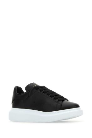 Alexander McQueen Black Sneaker Method Calf-Method C Calf/method