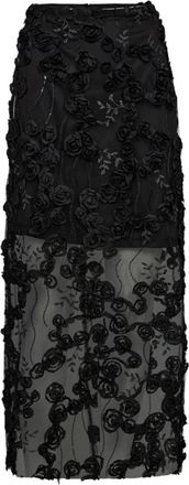 Copenhagen Muse Maxi Rokken - Dames - Maxi Rokken - Zwart - XL - Rokken