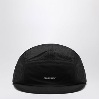 SATISFY Black Rippy Trail Cap