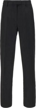 Moschino Stijlvolle Broeken voor Mannen en Vrouwen - Dames - Slim Fit Broeken - Zwart - S - Broeken