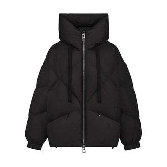 Duno Peggie Aprica Puffer Jas - Dames - Jassen - Zwart - Maat: S Polyamide