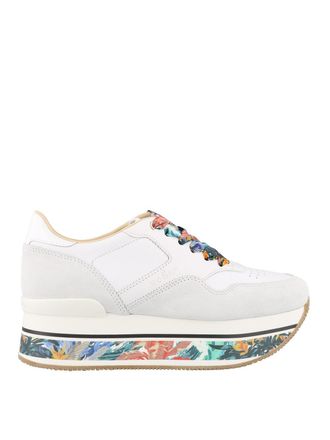 Hogan Maxi H222 floral detail sneakers