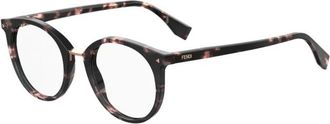 Fendi Authentieke Bril met Topkwaliteit - Dames - Brillen - Bruin - 48 MM - Accessoires