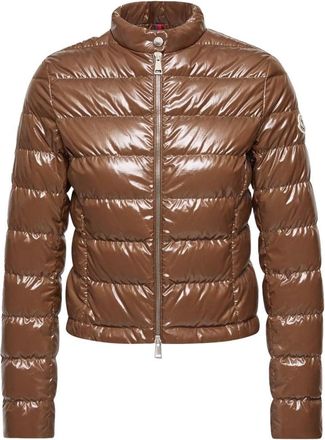 Moncler WOMENS PAPILLON JACKET Size: 2, colour: BROWN