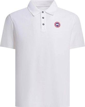 Canada Goose Beckley Polo - Heren - Polos - Wit - L - Katoen - Tops