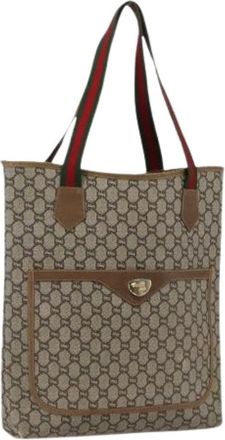 Gucci Pre-owned Tote Bags, female, Beige, Size: ONE SIZE Pre-owned Tote Bag