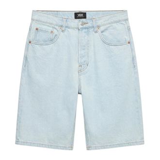 Vans Check-5 Baggy Denim Short - Heren - Denim shorts - Blauw - W30 - Denim - Korte Broeken