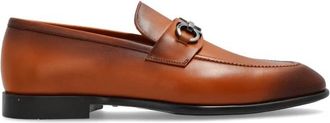 Ferragamo Loafers schoenen - Heren - Loafers - Bruin - 39 EU - Leer - Schoenen