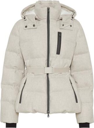 Brunello Cucinelli Mountain down jacket in Light Grey at Nordstrom, Size 40 It