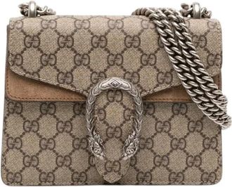 Gucci Pre-owned Cross Body Bags, female, Brown, Size: ONE SIZE Pre-owned Dionysus Crossbody Bag