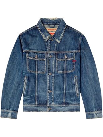 Diesel D-Barcy denim jacket - men - Cotton - M - Blue