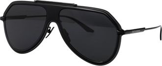 Dolce & Gabbana Dg 2309 Zonnebrillen - Heren - Zonnebrillen - Zwart - 43 MM - Accessoires