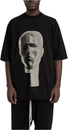 Rick Owens Heren, Tops, Zwart, Maat: S Katoen