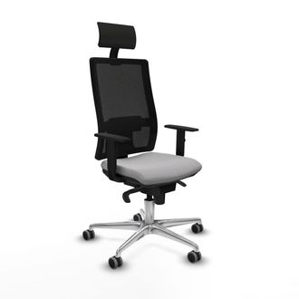 Piqueras y Crespo Piqueras Y Crespo Silla De Oficina Gris Claro Regulable
