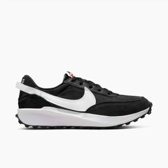 Nike Womens Waffle Debut Shoe In Black/orange/clear/white