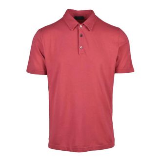 Zanone Heren, Tops, Rood, Maat: XL Katoen