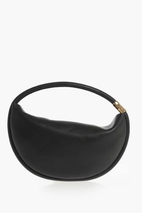 Boyy Solid-Color Leather Bag DISC 30 with Gold Metal Detail Boyy